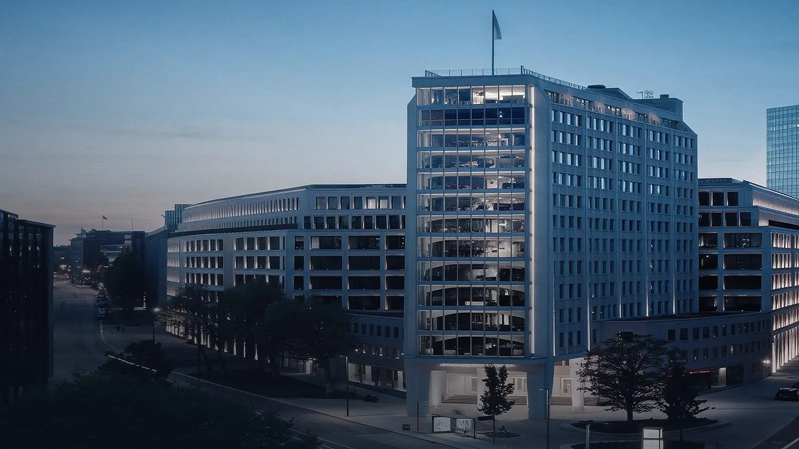 The Springer Quartier in Hamburg, headquarters of the MOMENI Group
